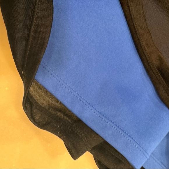 Ralph Lauren Women’s Black W/Royal Blue Dress  Sleeveless, Knee Length Sz M - Picture 5 of 11